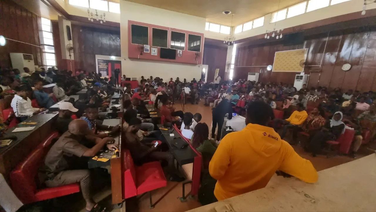Massive Energy at the Binance Meetup Ibadan 2022!