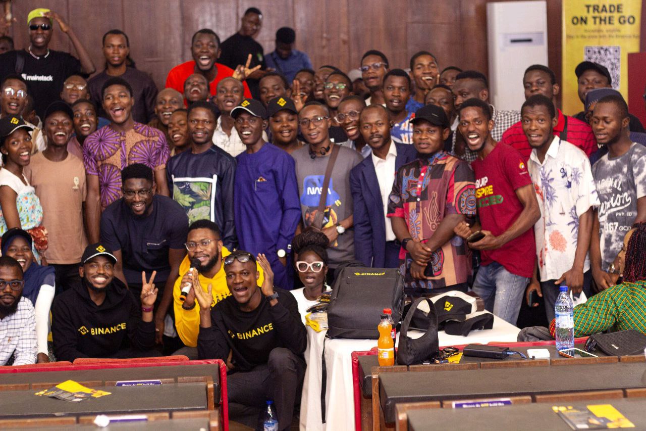 Massive Energy at the Binance Meetup Ibadan 2022!