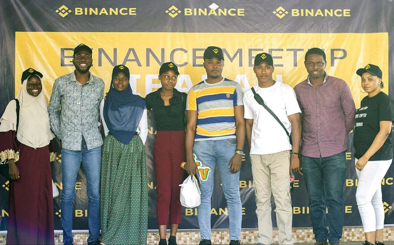 Massive Energy at the Binance Meetup Ibadan 2022!