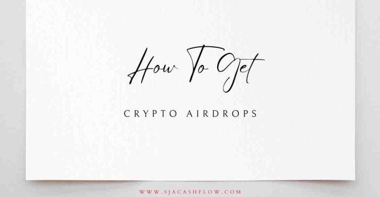 Get crypto airdrops