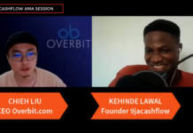 9jaCashFlow Live AMA Session with Chieh Liu, CEO Overbit.com 9jacashflow AMA session