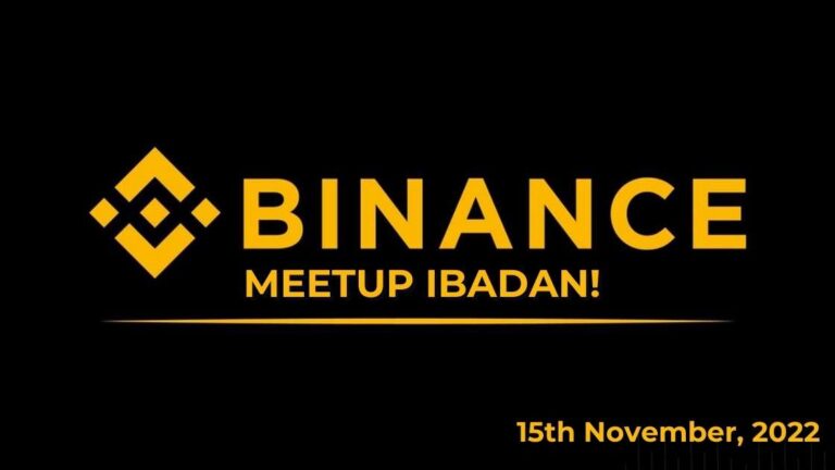 Massive Energy at the Binance Meetup Ibadan 2022!