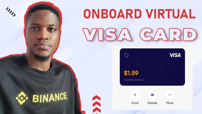 How To Create A Virtual Visa Card With Onboard Wallet