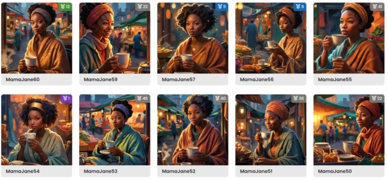 Update: Mama Jane The Market Trader NFT Collection Minting Completion