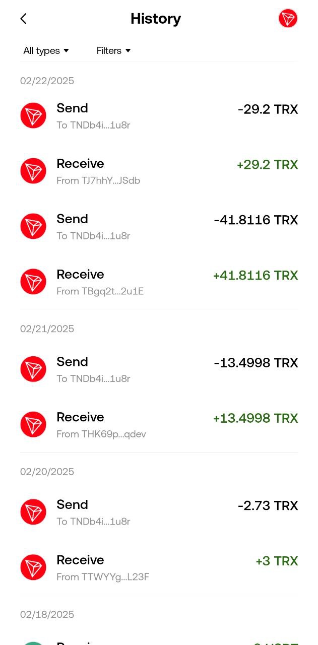 Scam Passphrase Transaction History 3