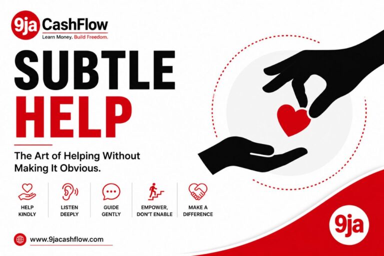 Subtle Help: The Best Way To Help Others